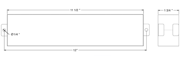 Deltana MSS005 Letter Box Sleeve Size